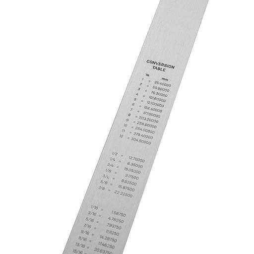 Измерительный и разметочный инструмент Deli Линейка стальная Deli DL8100Y 1000мм нержавеющая сталь фото 2