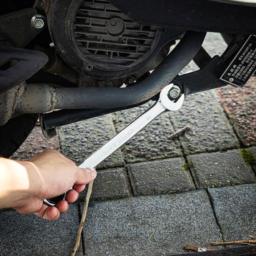 Ключи Deli Набор комбинированных ключей с трещоткой 6 шт Deli DL140106T (размеры 19,22,24,27,30,32мм, сталь 40Cr, трещотка 50BV30 72 зуба, чехол из ткани Оксфорд) фото 3