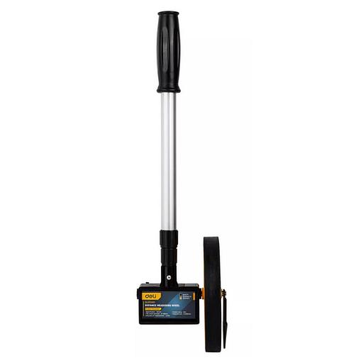 Измерительный и разметочный инструмент Deli Измерительное колесо с механическим счетчиком (курвиметр) Deli DL330060 диаметр 150мм, точность± 0,5%, значение деления 0,1 мм, двухступенчатая алюминиевая масштабируемая рукоятка фото 2