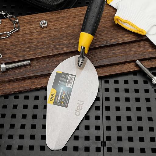 Отделочный инструмент Deli Кельма (мастерок) Deli DL509208 длина рабочей части 200мм, форма «капля» фото 8