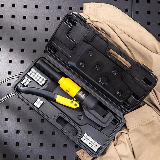 Инструмент обжимной Deli Ручной пресс (кримпер) гидравлический Deli DL-YQ70 фото 9