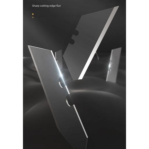 Нож Deli Технический нож "Home Series Black" Deli HT4008 Т-образное лезвие с механизмом автоматического возврата, эксклюзивный дизайн, корпус из высококачественного софттач пластика фото 5