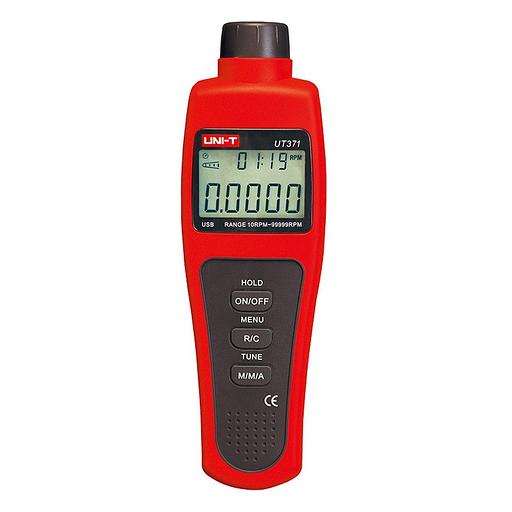 Прочие измерители UNI-T Тахометр UT372, 10; 99999 об/мин, USB фото 1