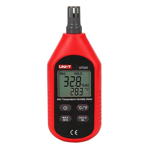 Гигрометр UNI-T Измеритель температуры и влажности UT333, -10 ~ 60C, 0 ~ 100% фото 1