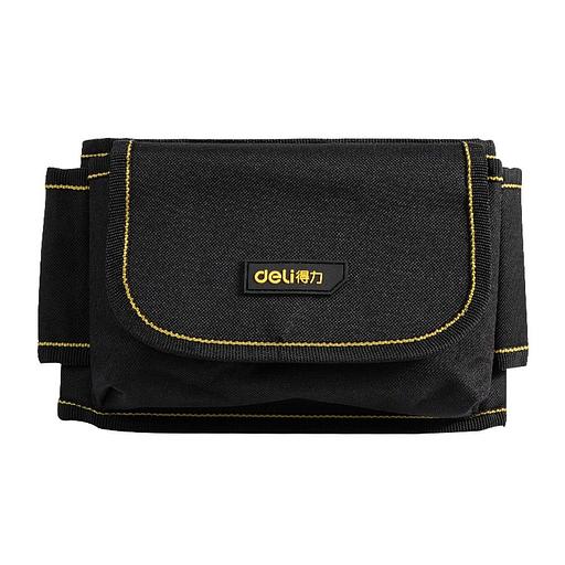 Ящики, сумки для инструментов Deli Пояс монтажника со сквозными карманами Deli DL5864 600 x 145 x 50 мм, 8+1 карманов, ткань Оксфорд 600D фото 1