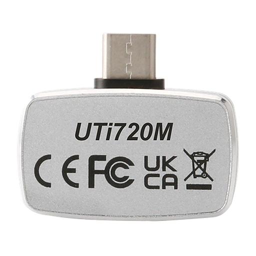 Тепловизоры и пирометры UNI-T Тепловизор для смартфона UTi720M, 256 * 192, -20C;200C, 25Гц, подключение к моб. устройствам USB-C фото 4