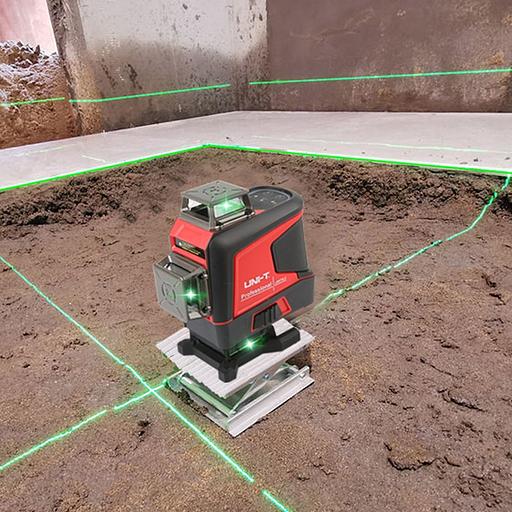 Прочие измерители UNI-T Лазерный нивелир LM576LD, 3D 16 линий, Osram зеленый свет, рабочее расстояние 30 м фото 3