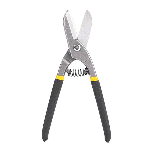 Режущий инструмент (пилы, ножовки, ножи, ножницы) Deli Ножницы по металлу прямые Deli DL4371 250мм, высокоуглеродистая сталь 55, прорезиненная рукоятка фото 1