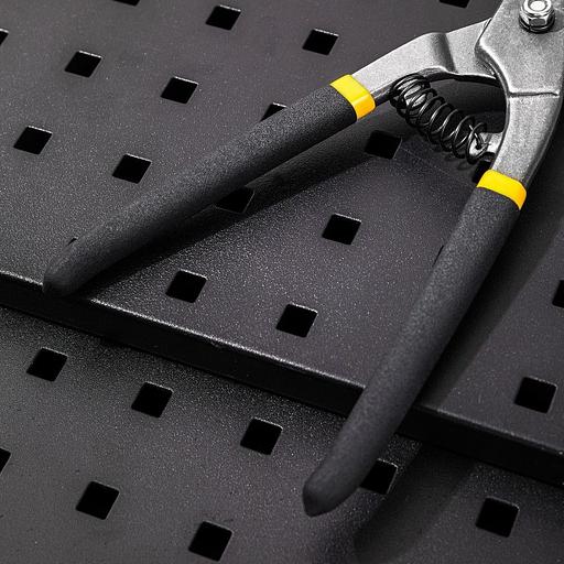 Режущий инструмент (пилы, ножовки, ножи, ножницы) Deli Ножницы по металлу прямые Deli DL4371 250мм, высокоуглеродистая сталь 55, прорезиненная рукоятка фото 7