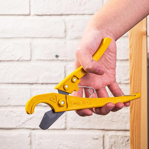 Труборез Deli Труборез для пластиковых труб Deli DL350033 диаметр реза до 33мм, лезвия с тефлоновым покрытием фото 8