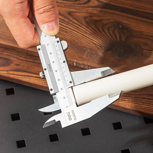 Измерительный и разметочный инструмент Deli Штангенциркуль Deli DL92200 200мм, метрическая шкала фото 5