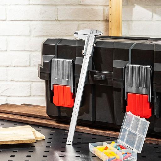 Измерительный и разметочный инструмент Deli Штангенциркуль Deli DL92200 200мм, метрическая шкала фото 7