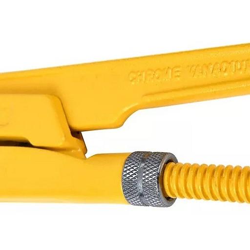 Ключи Deli Трубный рычажный ключ №3 с прямыми губками Deli DL105167 560мм, раскрытие губок 0-67мм, сталь Cr-V фото 2