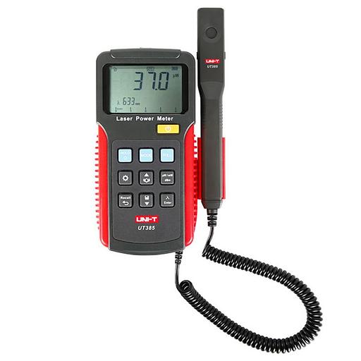 Измеритель мощности лазера UNI-T UT385 Лазерный диапазон (0 мкВт ~ 39,99 мВт); Диапазон длины волны лазера (400нм~1100нм); Дополнительная длина волны лазера (520 нм, 633 нм, 650 нм, 780 нм); фото 1