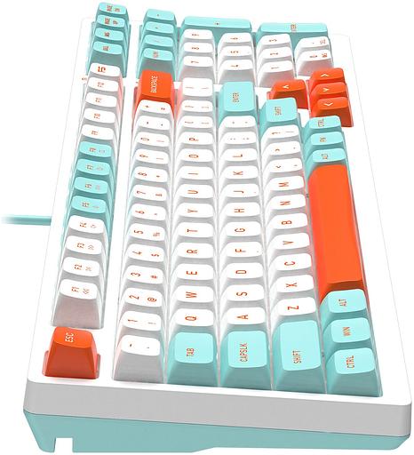 Клавиатура A4Tech Fstyler FS300 механическая белый USB for gamer LED (FS300 PANDA SNORKLENING) фото 9