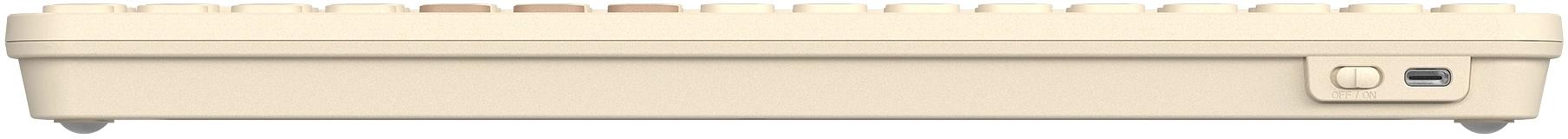 Клавиатура A4Tech Fstyler FBK36C AS бежевый USB беспроводная BT/Radio slim Multimedia (FBK36C AS) фото 9