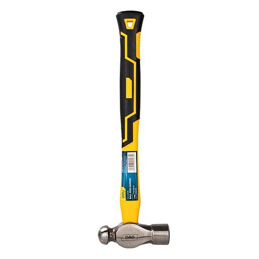 Ударно-рычажный инструмент Deli Рихтовочный молоток Deli DL443016 450 гр Фиберглассовая рукоять. фото 1