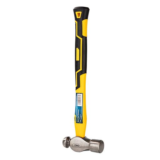 Ударно-рычажный инструмент Deli Рихтовочный молоток Deli DL443016 450 гр Фиберглассовая рукоять. фото 2