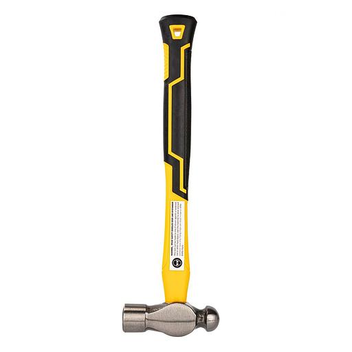 Ударно-рычажный инструмент Deli Рихтовочный молоток Deli DL443016 450 гр Фиберглассовая рукоять. фото 4