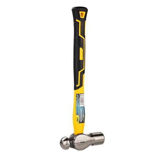 Ударно-рычажный инструмент Deli Рихтовочный молоток Deli DL443024 680 гр Фиберглассовая рукоять. фото 3