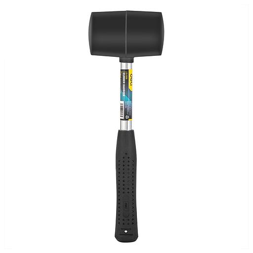 Ударно-рычажный инструмент Deli Резиновый молоток со стальной ручкой Deli DL5616 550 грамм, длина 305мм фото 1