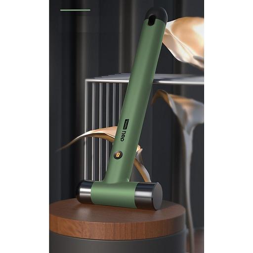 Ударно-рычажный инструмент молоток Deli Home Series Green HT7008L вес бойка 250гр, эксклюзивный дизайн, рукоятка из высококачественного софттач пластика фото 3