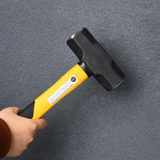 Ударно-рычажный инструмент Deli Кувалда Deli DL447003 1,36кг, рукоятка из высокопрочного стекловолокна фото 4