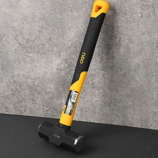 Ударно-рычажный инструмент Deli Кувалда Deli DL447003 1,36кг, рукоятка из высокопрочного стекловолокна фото 6