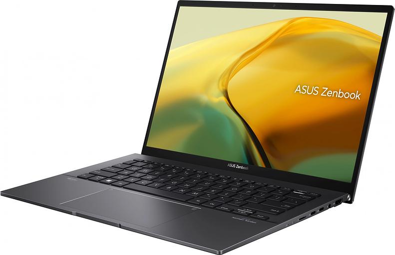 Ноутбук Asus Zenbook 14 UM3402YA-KP854 Ryzen 5 7430U 16Gb SSD512Gb AMD Radeon 14" IPS WQXGA (2560x1600) noOS black WiFi BT Cam Bag (90NB0W95-M01KZ0) фото 2