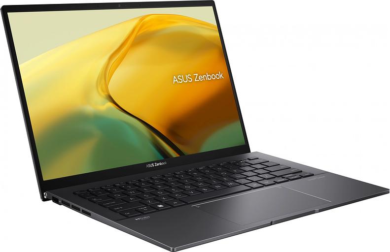 Ноутбук Asus Zenbook 14 UM3402YA-KP854 Ryzen 5 7430U 16Gb SSD512Gb AMD Radeon 14" IPS WQXGA (2560x1600) noOS black WiFi BT Cam Bag (90NB0W95-M01KZ0) фото 3