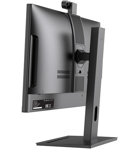 Моноблок Digma Pro Vision 23.8" Full HD i5 12450H (1.7) 16Gb SSD512Gb UHDG CR Windows 11 Professional Eth WiFi BT 90W клавиатура мышь Cam черный 1920x1080 фото 3
