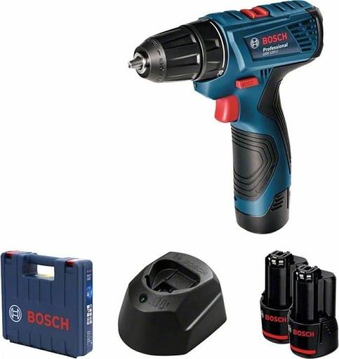 Дрель-шуруповерт Bosch GSR 120- LI аккум. патрон:быстрозажимной фото 1