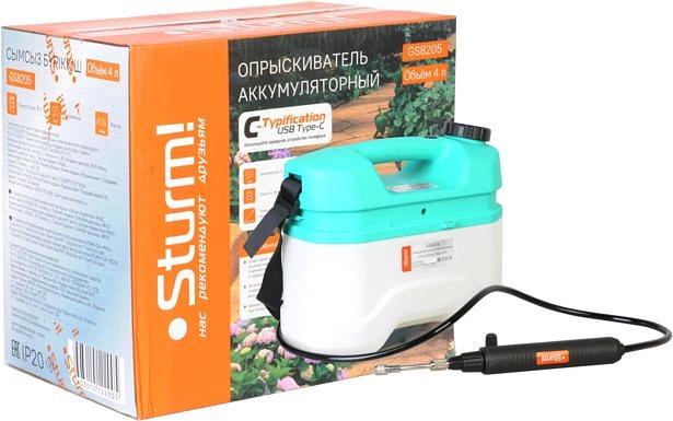 Опрыскиватель Sturm! GS8205 аккум. наплеч. 4л голубой фото 9
