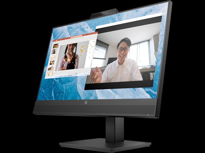 Монитор HP M24m 23,8' 1920x1080, 16:9, IPS, 300 cd/m2, 1000:1, 8M:1, 5 ms, 178/178, DP, HDMI, USB-C, 2xUSB-A, 75 Hz, Webcam, Speak, Swiwel, Tilt, VESA, Внутр (678U5AA) фото 4