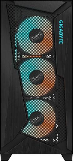 Корпус Gigabyte C301G черный без БП ATX 4x120mm 4x140mm 2xUSB3.0 audio bott PSU фото 3