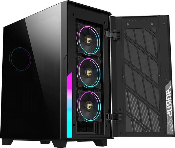 Корпус Gigabyte AORUS AС500G черный без БП ATX 4x120mm 4x140mm 2xUSB3.0 1xUSB3.1 audio bott PSU фото 2