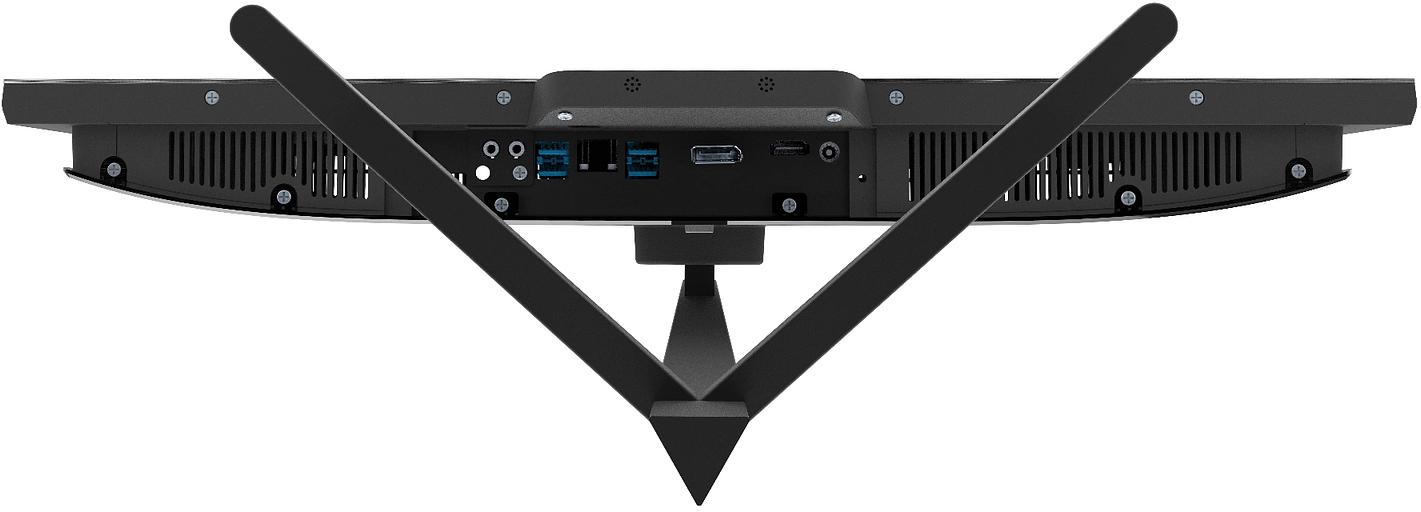 Моноблок Digma Pro Base 23.8" Full HD i3 12100 (3.3) 8Gb SSD512Gb UHDG 730 CR Windows 11 Professional GbitEth WiFi BT 90W клавиатура мышь Cam черный 1920x1080 фото 4