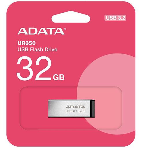 Флэш-накопитель USB3.2 32G BLACK UR350-32G-RSR/BK ADATA фото 2