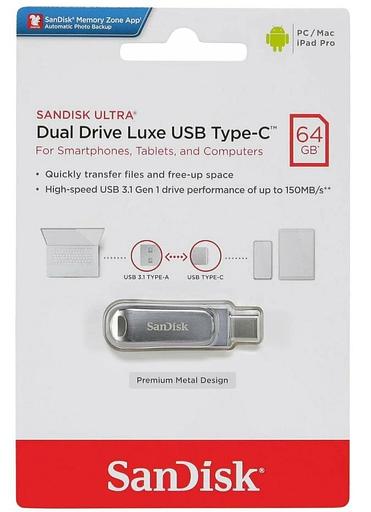 Флэш-накопитель USB-C 64GB SDDDC4-064G-G46 SANDISK фото 2