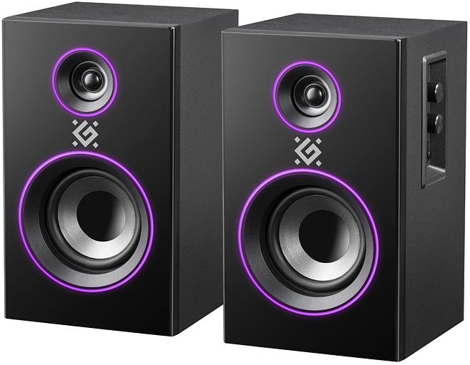 Акустическая система 2.0 SOLAR 20W 65721 DEFENDER фото 2