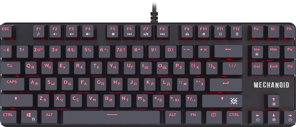 Клавиатура MECHANICAL MECHANOID GK-581 RU 45581 BLK DEFENDER фото 1