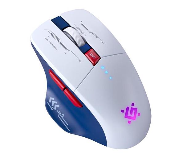 Мышка TISA GM-126 WHITE/BLUE 52126 DEFENDER фото 2