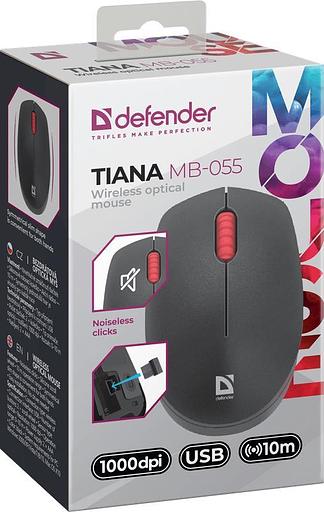 Мышка WRL TIANA MB-055 BLACK 52055 DEFENDER фото 3