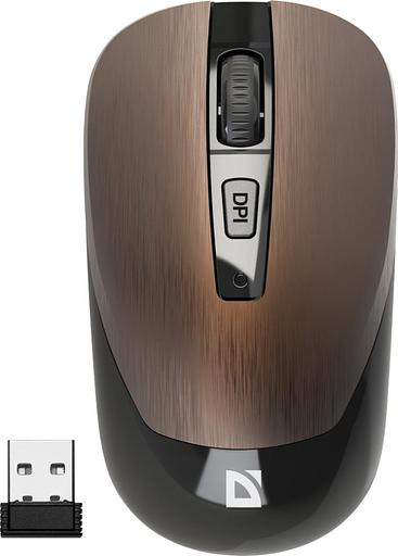Мышка USB OPTICAL WRL MM-995 BRONZE 52992 WAVE DEFENDER фото 1