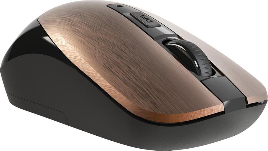 Мышка USB OPTICAL WRL MM-995 BRONZE 52992 WAVE DEFENDER фото 4