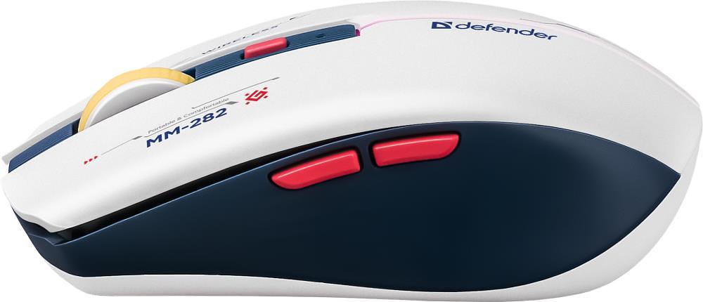 Мышка WRL GAMING DILA MM-282 52282 LED,6D,1800DPI DEFENDER фото 5