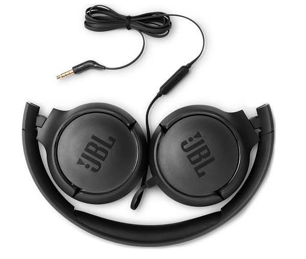 Нaушники WIRED ON-EAR JBLT500BLK JBL фото 3