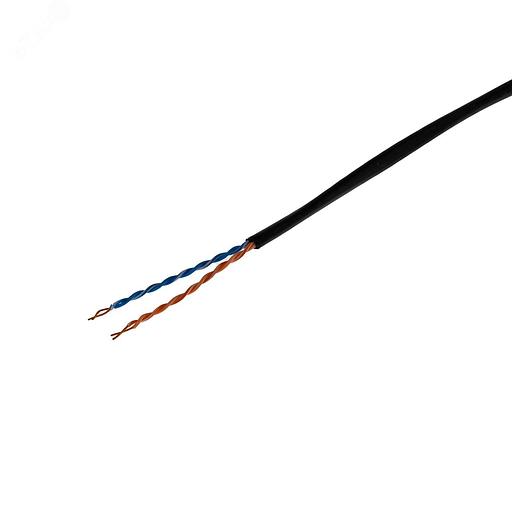 Витая пара Standard UTP 5e 2x2xAWG24 Cu PE Out. 500м фото 4