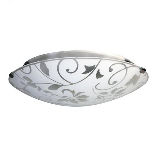 Светильник НПБ-01-2х60-139 М16 Эрика 300 матовый белый /клипсы штамп металлик индивидуальная упаковка фото 4