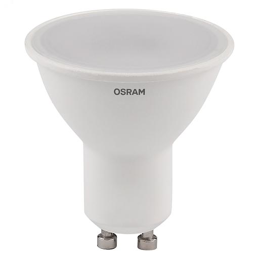 Лампа светодиодная LED 10 Вт GU10 3000К 800Лм спот 220 В (замена 75Вт) OSRAM фото 2